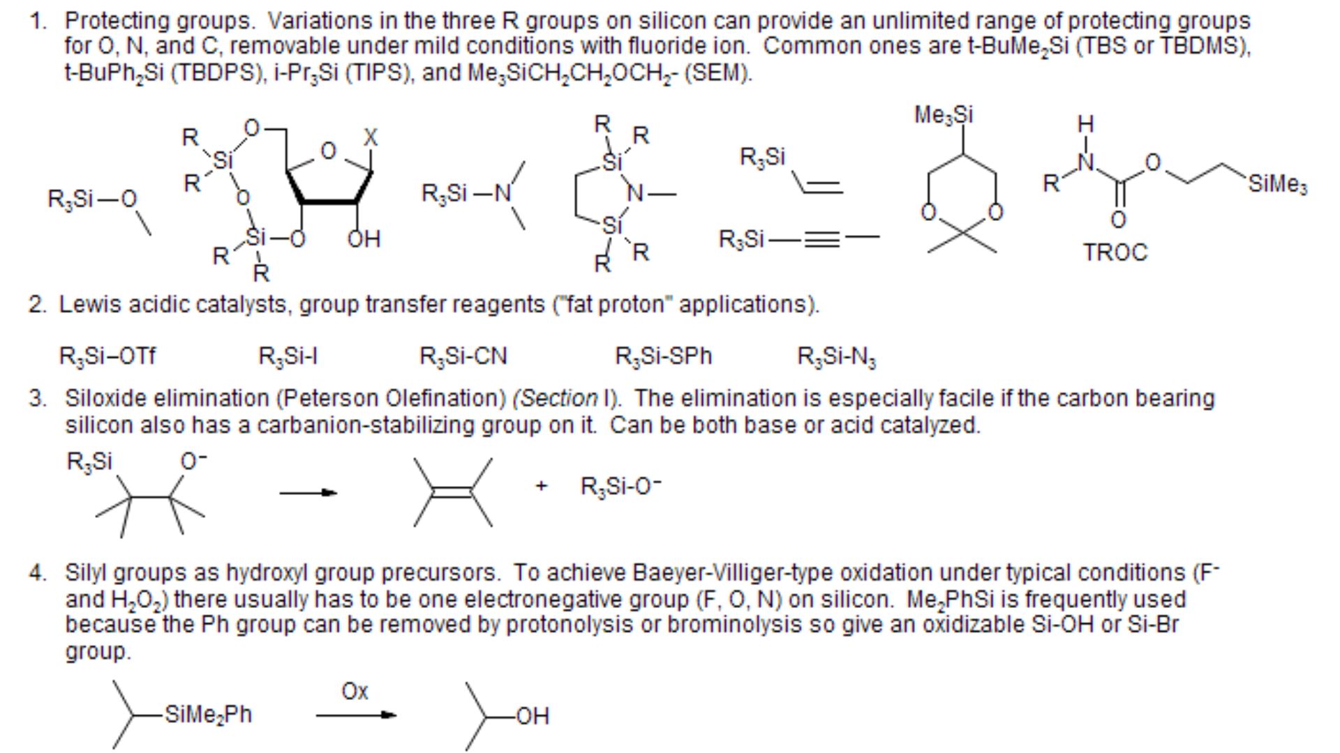 Conducting a Chemical Synthesis